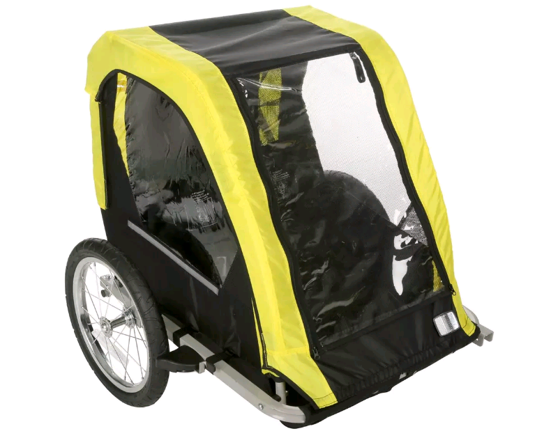 halfords double bike trailer
